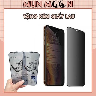 Kính cường lực Chống Nhìn Trộm TÊ GIÁC CHÍNH HÃNG 6/6plus/6s/6splus/7/7plus/8/8plus/x/xr/xs/11/12/13/pro/max/plus/promax