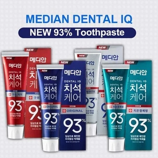 [Tặng quà] Kem Đánh Răng MEDIAN DENTAL IQ 93% 120g-Màm trắng răng, ngăn ngừa mảng bám, giảm ê buốt răng, bảo vệ nướu