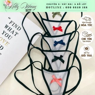 SHOP BÁN GIÁ GỐC LẤY 5 SAO [CK059 -1 ] - CHÍP LỌT KHE LƯỚI TRƠN CÓ NƠ - QUẦN LÓT NỮ SEXY - KELLYWANG