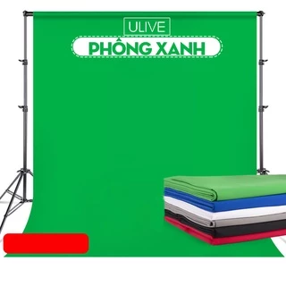 Phông nền livestream chống lóa, chống nhăn, chụp ảnh, phòng studio chụp quay video tách nền chuyên nghiệp