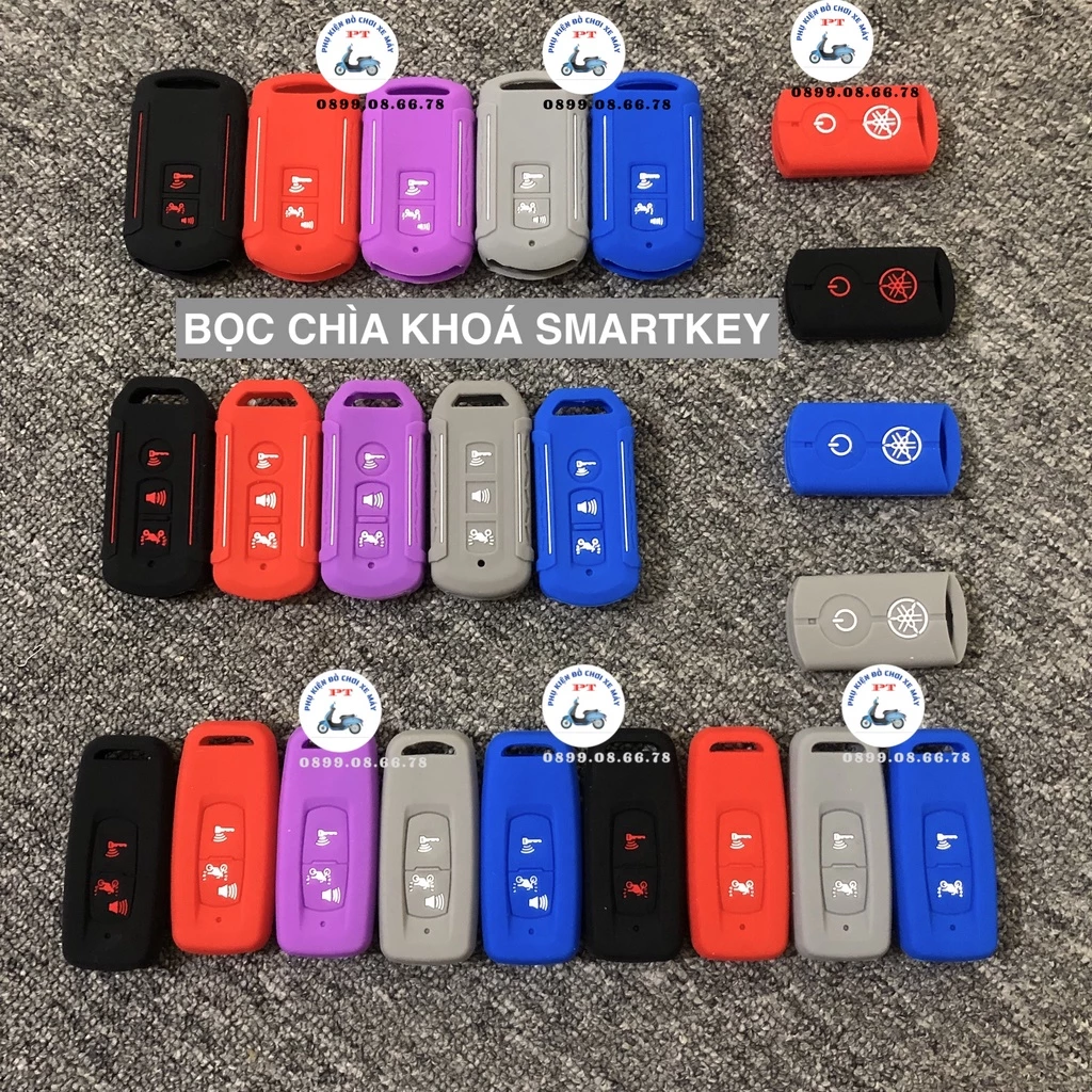 Bọc Chìa Khoá SmartKey Xe SH 2021 / SH 350i / SH mode 2021, PCX 2021 loại 2 nút - Cao Su Silicon Remote