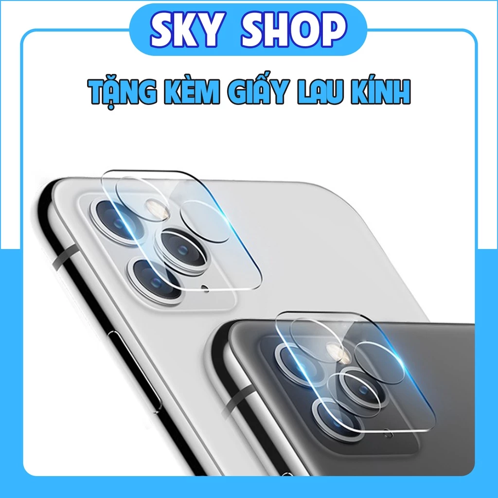 Kính Dán Cường Lực Bảo Vệ Camera 9h Siêu Cứng Iphone 11/11pro/11promax/12/12pro/12promax/13/14/Pro/Max/Mini