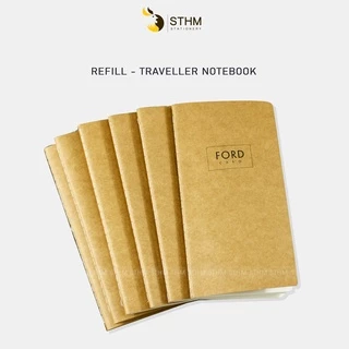 Lõi sổ refill cho Traveller notebook - 80 trang kem 80gsm - 110x210mm - STHM stationery