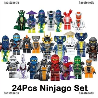 Bộ 24 mô hình đồ chơi ninjago mini