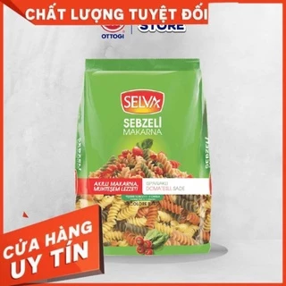 Hàng xịn- New -  Nui xoắn rau củ Selva 350g - Siêu hot.