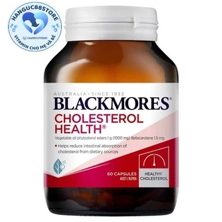 Viên uống giảm mỡ máu Blackmores Cholesterol Health 60 viên