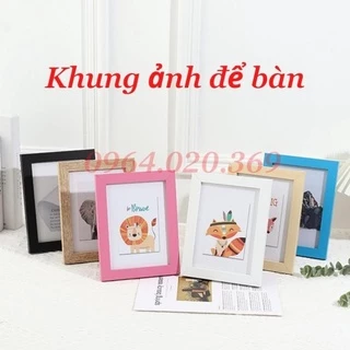 Khung Ảnh Để Bàn 10x15, 13x18, 15x21 Khung Hình Để Bàn kèm chân đế