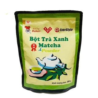 Bột Trà Xanh Matcha Powder 500g Đài Loan , thơm ngon màu đẹp loại 1