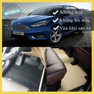 Thảm lót sàn ô tô Kata cho xe Ford Focus- cao cấp - không mùi - không ẩm mốc - dễ vệ sinh