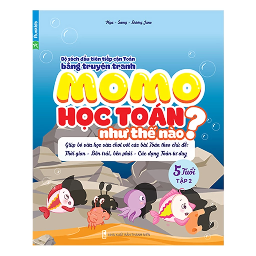 Sách Momo Học Toán Như Thế Nào 5 Tuổi tập 2