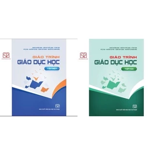 Sách - (Combo 2 tập) Giáo Trình Giáo Dục Học