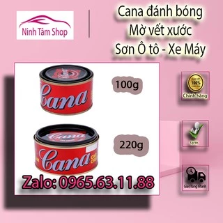 Cana đánh bóng mờ vết xước Sơn Ô tô - Xe Máy 100g / 220g