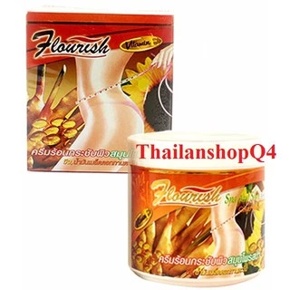 (HCM) Kem tan mỡ bụng gừng ớt Flourish Thái lan HSD 2026