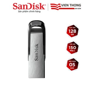 USB 3.0 SanDisk CZ73 128GB Ultra Flair upto 150MB/s - Hãng phân phối chính thức