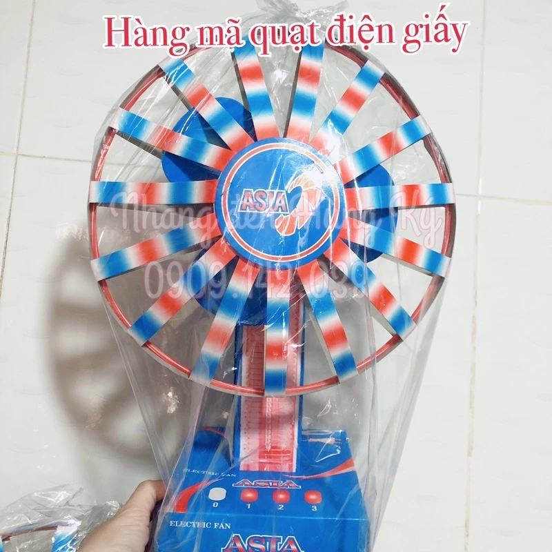 Hàng mã quạt điện giấy