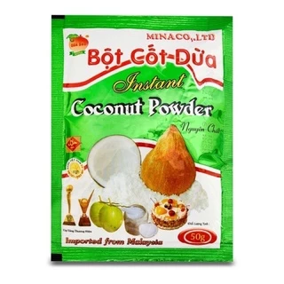 Bột cốt dừa Minaco gói 50gr/gói