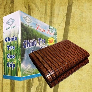 Chiếu trúc 1m8 x 2m hạt nhỏ không viền màu nâu