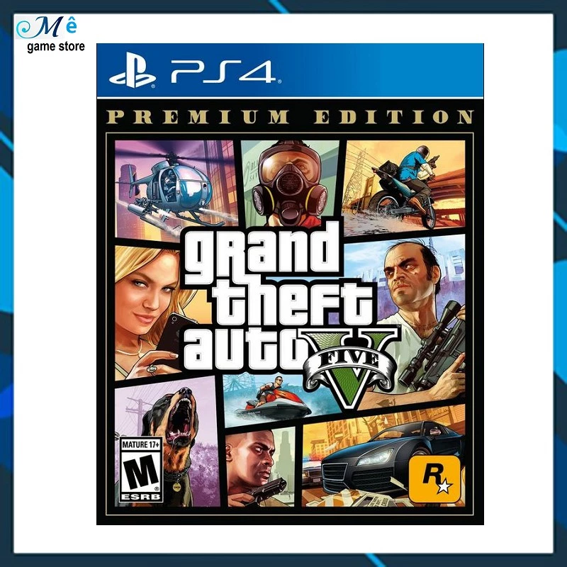 Đĩa Game PS4 Grand Theft Auto V
