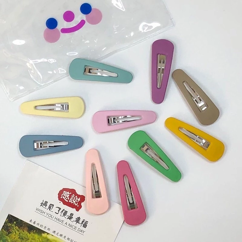 Kẹp Tóc Mái Giọt Nước Dễ Thương Phong Cách Hàn Quốc