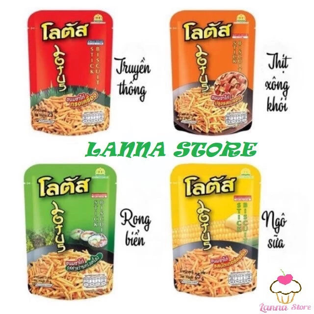 Snack bánh que cọng Thái Lan - gói nhỏ 20g