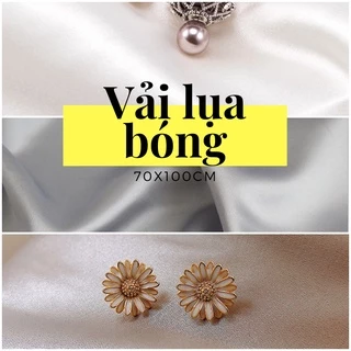 Vải lụa bóng mềm mượt chụp hình nail, trang sức, mỹ phẩm sang trọng