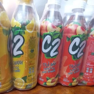 Nước C2 trà đào, trà chanh 455ml