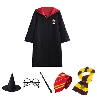 Áo Choàng Hóa Trang Phù Thủy harry potter Cho Người Lớn Và Trẻ Em