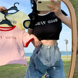 ÁO THUN CROPTOP BODY CÁ TÍNH