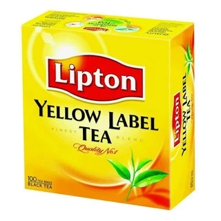 Trà Túi Lọc Lipton Nhãn Vàng 100 Gói Nhỏ