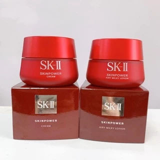 [CHÍNH HÃNG] Kem Dưỡng Chống Lão Hóa, Nâng Cơ, Trẻ Hoá Da SK-II Skin Power Advanced Airy Milky Lotion/Cream SKII 80g