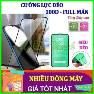 Cường lực dẻo 100D samsung A10 A10s A20 A20s A30 A30s A50 A50s A70 A90 5g M10 M20 M30 M30s A11 A31 A51 A71 S20 S21 FE