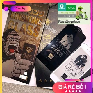 Kính Cường Lực KingKong 3D Full Màn Cho Iphone 6/6s/6pl/6spl/7/7pl/8/8pl/X/Xs/Xr/Xsm/11/11Pro/11Promax/12/12Pro/12Proma