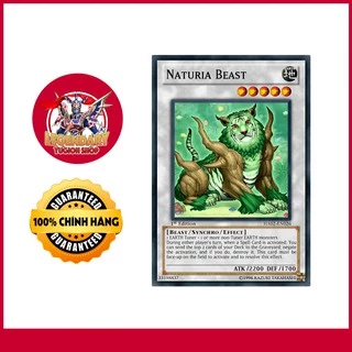 [Thẻ Bài Yugioh Chính Hãng] Naturia Beast