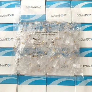 100 Hạt Mạng Cao Cấp RJ45 CAT6/5e COMMSCOPE-Sản phẩm chính hãng SIÊU XỊN