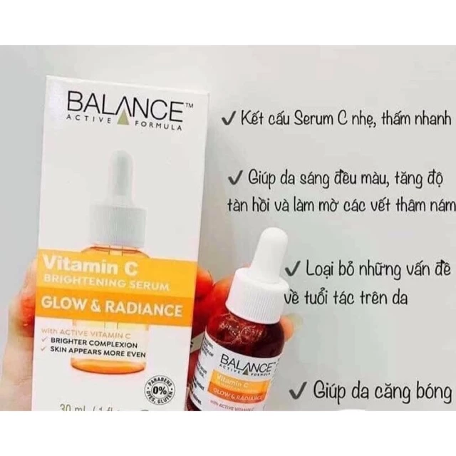 Tinh chất làm sáng da Balance Serum Vitamin C 30ml