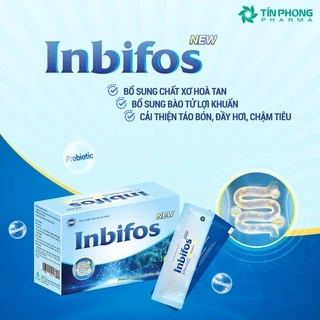 Cốm Táo Bón Inbifos new, Bổ Sung Chất Xơ Hòa Tan Từ Hoa Quả Inulin, Và Men Lợi Khuẩn Tiêu Hóa Tốt từ FOS