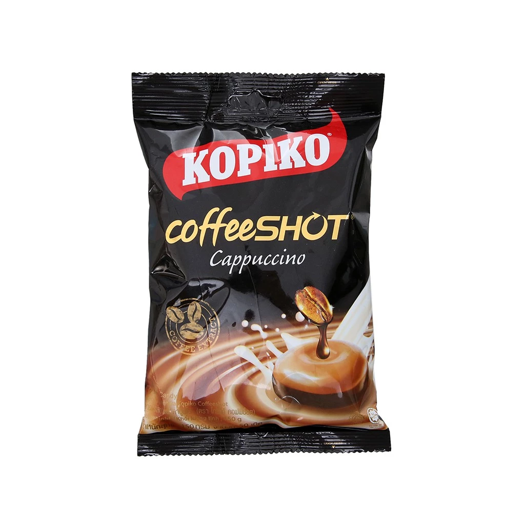 Kẹo cà phê Coffeeshot Cappuccino KOPIKO gói 140g