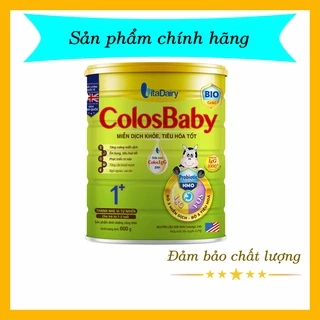 (Có tích điểm) SỮA COLOSBABY BIO GOLD 0+, 1+, 2+ 800G (Hàng nhập mới - HSD siêu xa)