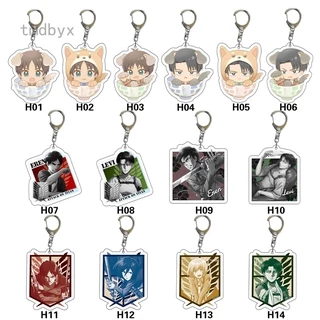 Tmdbyx Móc Khóa In Hình Phong Cách Attack On Titan Độc Đáo