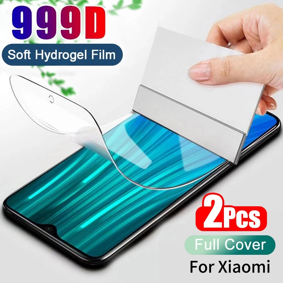 Hộp 2 miếng loại Dán Film dẻo Bảo Vệ Màn Hình Full Màn PPF cho Xiaomi Mi 11T 10T 9T Pro Poco X3 NFC M3 Pro F3 Redmi 10 12 Note 12 12s 10 10s 9 8 7 Pro 9T 9A 8A 7A