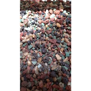 1kg đá cầu vồng, đá bảy màu trồng giữ màu sen đá, rải mặt