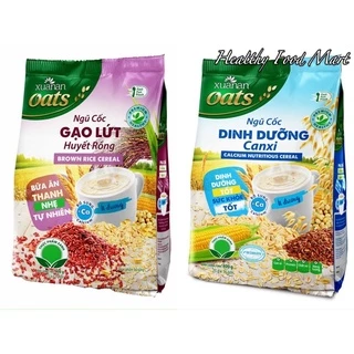 Combo Ngũ Cốc Canxi & Gạo Lứt Huyết Rồng Xuân An - Tặng Kèm KM Ngẫu Nhiên