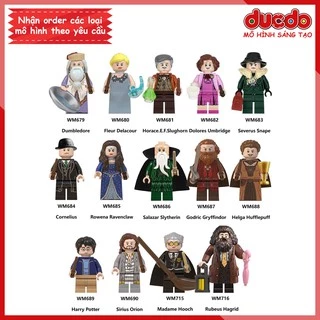 Minifigures các nhân vật trong Harry Potter - Đồ chơi Lắp ghép Xếp hình Mini Mô hình WM WM6059