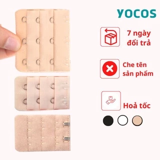 Móc nối áo ngực 2 móc, 3 móc; dây nới rộng size áo ngực YOCOS