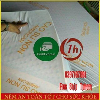 Nệm cao su non American ( Giao hoả tốc 1-2h)( Chính Hãng BH 15 năm)(Giao toàn quốc)