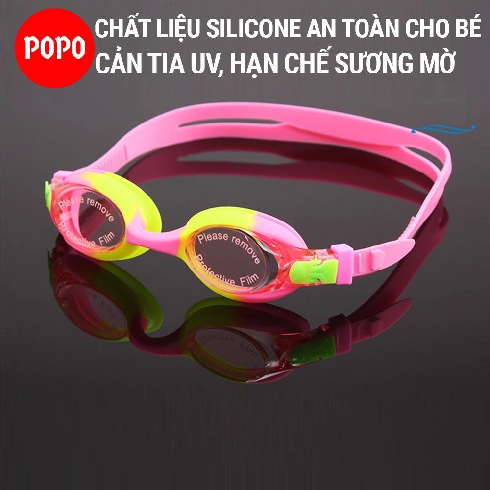 Kính bơi cho trẻ em từ 3 tuổi POPO 1150 cản tia UV