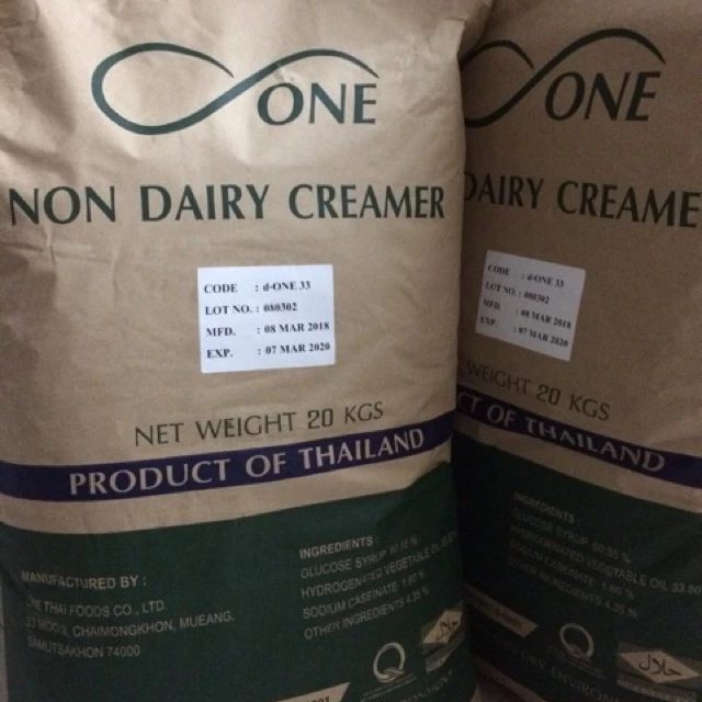 (ĐỘ BÉO RẤT CAO) 1KG BỘT KEM BÉO THÁI LAN (NON DAIRY CREAMER) PHA TRÀ SỮA, LÀM KEM, LÀM BÁNH...