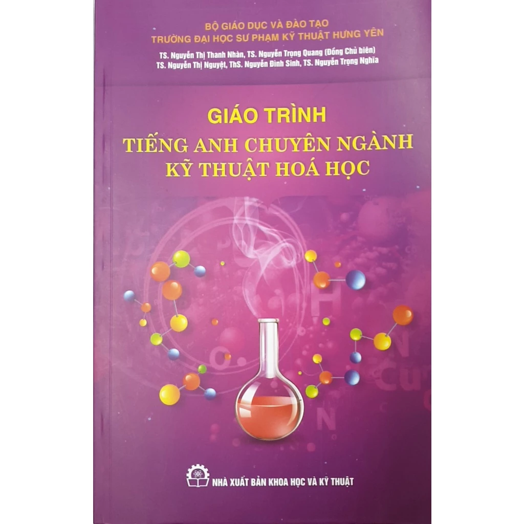 Sách - Giáo Trình Tiếng Anh Chuyên Ngành Kỹ Thuật Hóa Học