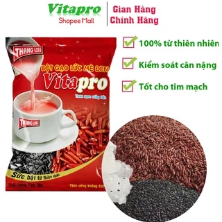 Bột gạo lức mè đen Vitapro 300gr bí quyết sống khỏe đẹp