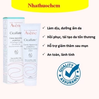 Kem tái tạo hồi phục da Avene Cicalfate Repair Cream 40ml